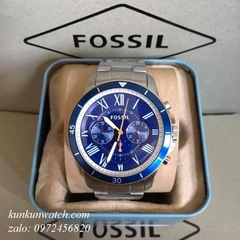 Đồng Hồ Nam Fossil FS5238 Chronograph Điểm Số La Mã Các Mốc Giờ 44mm