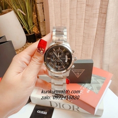 Đồng Hồ Nam Guess W0075G1 Chronograph Vỏ Silver 44mm