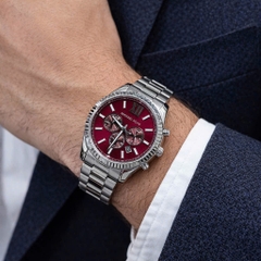 Đồng Hồ Nam Michael Kors Lexington Chronograph MK9242 Silver 44mm