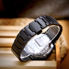 Đồng Hồ Nam Versace Greca Logo Chronograph 6 Kim Full Đen 43mm