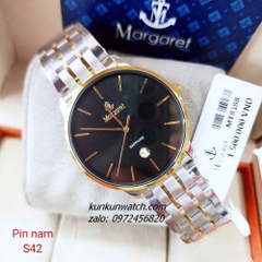 Đồng Hồ Nam Margaret MT8188 Kính Sapphire Authentic 42mm 1