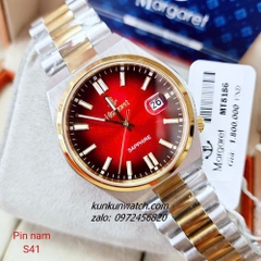 Đồng Hồ Nam Margaret MT8186 Kính Sapphire Authentic 41mm
