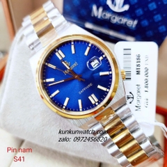 Đồng Hồ Nam Margaret MT8186 Kính Sapphire Authentic 41mm
