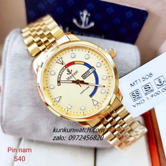 Đồng Hồ Nam Margaret MT1508 Kính Sapphire Authentic 40mm