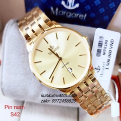 Đồng Hồ Nam Margaret MT8188 Kính Sapphire Authentic 42mm