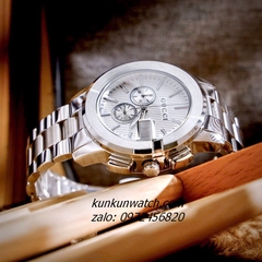 Đồng Hồ Nam Gucci G - Chrono 5 Kim Vỏ Silver 44mm