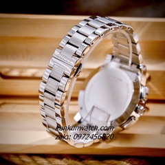 Đồng Hồ Nam Gucci G - Chrono 5 Kim Vỏ Silver Mặt Đen 44mm