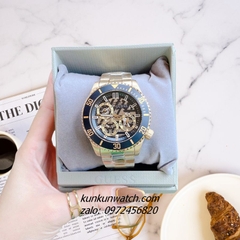 Đồng Hồ Nam Guess Axle GW0488G2 Gold 6 Kim 45mm