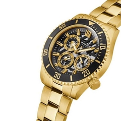 Đồng Hồ Nam Guess Axle GW0488G2 Gold 6 Kim 45mm