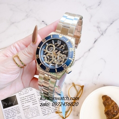 Đồng Hồ Nam Guess Axle GW0488G2 Gold 6 Kim 45mm