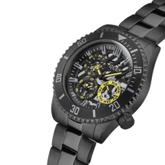 Đồng Hồ Nam Guess Axle GW0488G3 Black 6 Kim 45mm