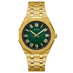 Đồng Hồ Nam Guess GW0575G2 Điểm Số La Mã 12 Mốc Giờ Green Gold 42mm 1