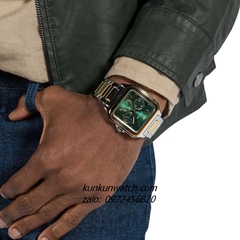 Đồng Hồ Nam Guess Integrity GW0631G1 Mặt Vuông 6 Kim 42mm