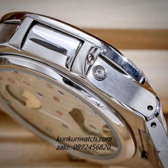 Đồng Hồ Nam Patek Philippe Nautilus Automatic 5 Kim 2 Lịch Silver Mặt Đen 40mm