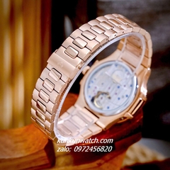 Đồng Hồ Nam Patek Philippe Nautilus Automatic 5 Kim 2 Lịch Rose Gold 40mm