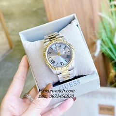 Đồng Hồ Nam Guess GW0256G15 Niềng Khía Vỏ Demi Gold Mặt 42mm