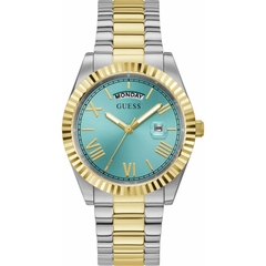 Đồng Hồ Nam Guess GW0256G16 Niềng Khía Vỏ Demi Gold Mặt 42mm 1