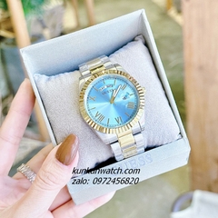 Đồng Hồ Nam Guess GW0256G16 Niềng Khía Vỏ Demi Gold Mặt 42mm