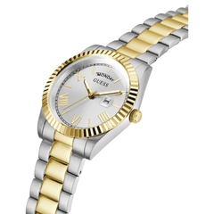 Đồng Hồ Nam Guess GW0256G17 Niềng Khía Vỏ Demi Gold Mặt 42mm