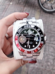 Đồng Hồ Nam ROLEX  GMT RLT05 - Quartz - Dây Kim Loại  -  40mm