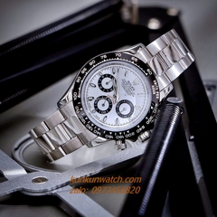 Đồng Hồ Nam Rolex Cosmograph Daytona Automatic 6 Kim Silver 40mm