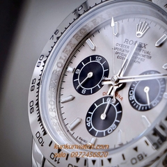 Đồng Hồ Nam Rolex Cosmograph Daytona Automatic 6 Kim Silver Mặt Xám 40mm