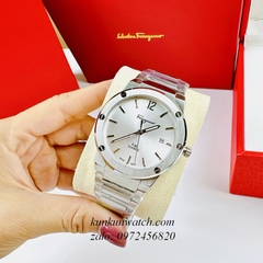 Đồng Hồ Nam Salvatore Ferragamo F80 Classic Silver 41mm
