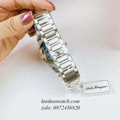 Đồng Hồ Nam Salvatore Ferragamo F80 Classic Bạc Mặt Đen 41mm