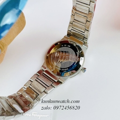 Đồng Hồ Nam Salvatore Ferragamo F80 Classic Bạc Mặt Đen 41mm
