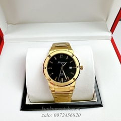Đồng Hồ Nam Salvatore Ferragamo F80 Classic Vàng Mặt Đen 41mm