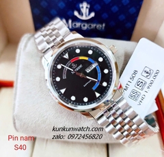 Đồng Hồ Nam Margaret MT1508 Kính Sapphire Authentic 40mm