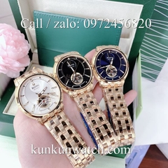 Đồng Hồ Nam Bulova 96A199 - Automatic - Dây Kim Loại ( Vàng Mặt Đen ) -  41mm