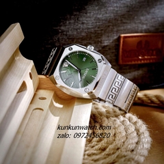 Đồng Hồ Nam Versace Antares Green Silver Mặt Vuông 41.5 x 44mm