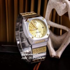 Đồng Hồ Nam Versace Antares Demi Mặt Vàng 41.5 x 44mm