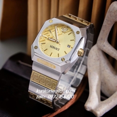 Đồng Hồ Nam Versace Antares Demi Mặt Vàng 41.5 x 44mm