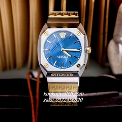Đồng Hồ Nam Versace Antares Demi Mặt Xanh Dương Vuông 41.5 x 44mm 1