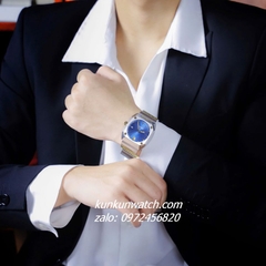 Đồng Hồ Nam Versace Antares Demi Mặt Xanh Dương Vuông 41.5 x 44mm