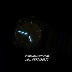 Đồng Hồ Nam Versace Antares Gold Mặt Vuông 41.5 x 44mm