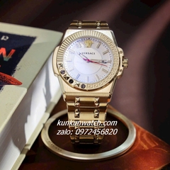 Đồng Hồ Nam Versace Chain Reaction Gold Size 45mm 1