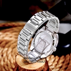 Đồng Hồ Nam Versace V-Contempo 3 Kim Silver Mặt Xanh 40mm
