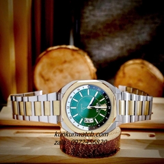 Đồng Hồ Nam Versace V-Contempo 3 Kim Demi Gold Mặt Xanh Lá 40mm