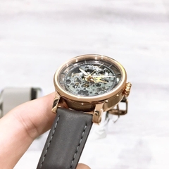 Đồng Hồ Nam Fossil ME3089 Automatic Lộ Máy Dây Da 38mm - Unisex