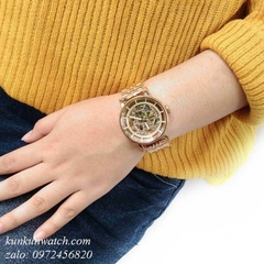 Đồng Hồ Nam Fossil ME3065 Automatic Lộ Máy Dây Kim Loại 38mm - Unisex