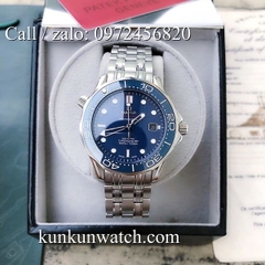 Đồng Hồ Nam Omega Sea Master 300  OMGCT032 - Automatic - Dây Kim Loại Mặt Xanh -  41mm