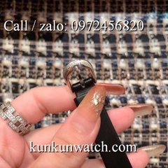 Đồng Hồ Nữ Chanel Premiere CNND032 - Dây Da Đen Mặt Đen - 24mm