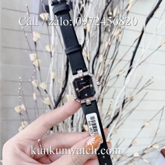Đồng Hồ Nữ Chanel Premiere CNND032 - Dây Da Đen Mặt Đen - 24mm
