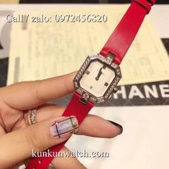 Đồng Hồ Nữ Chanel Premiere CNND033 - Dây Da Đỏ - 24mm