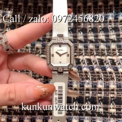 Đồng Hồ Nữ Chanel Premiere CNND034 - Dây Da Xám - 24mm