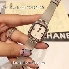 Đồng Hồ Nữ Chanel Premiere CNND034 - Dây Da Xám - 24mm