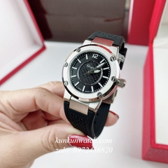 Đồng Hồ Nữ Salvatore Ferragamo F80 Dây Silicone Đen Niềng Trơn 33mm
